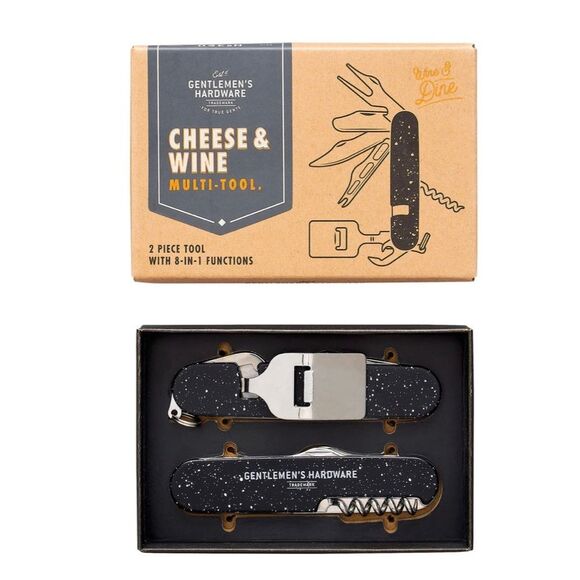 *Gentleman’s Hardware* Cheese & Wine Tool Set NEW IN BOX - Picture 1 of 8